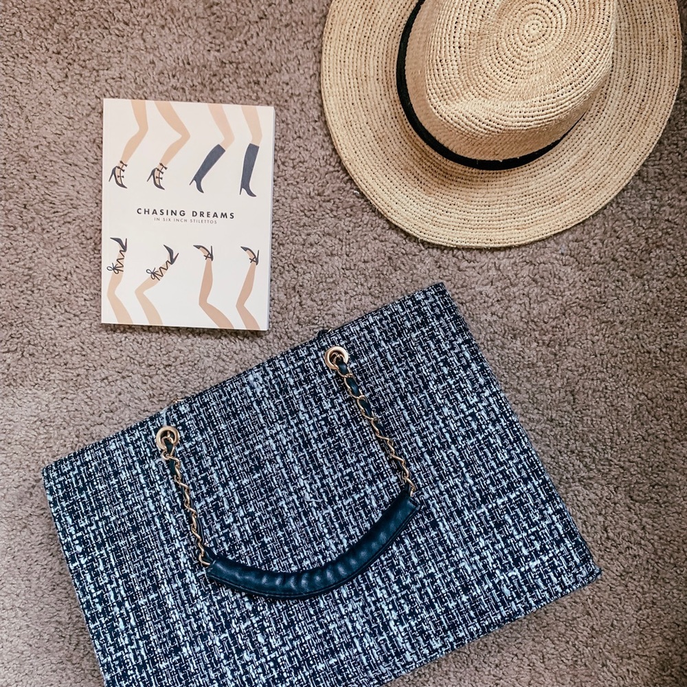 LF B&W Handbag *never used*